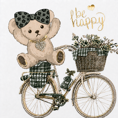 Orsetto Bicicletta